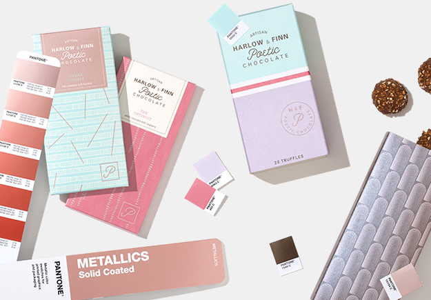 Pantone Metallics for packaging design